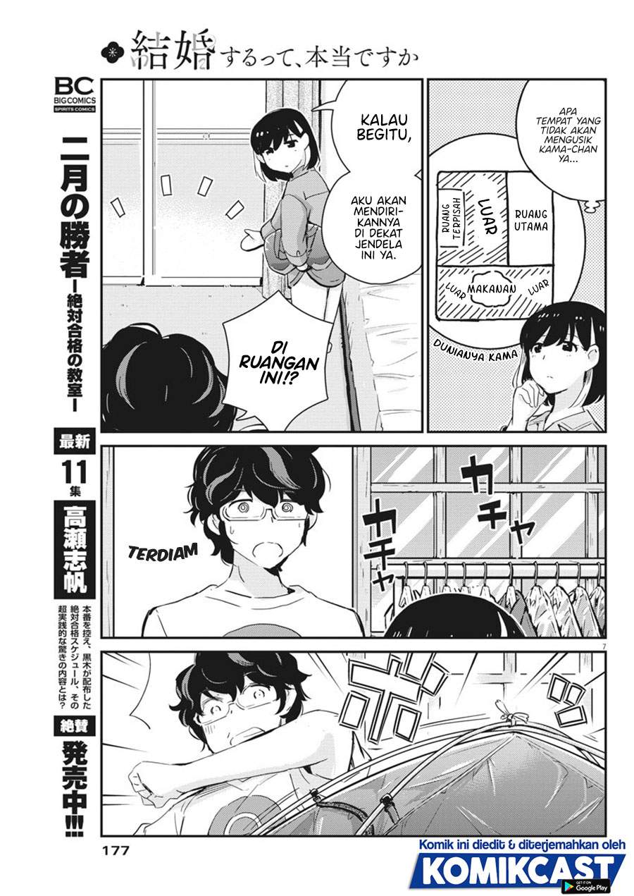 Kekkon Surutte, Hontou Desu ka? Chapter 42 Gambar 8